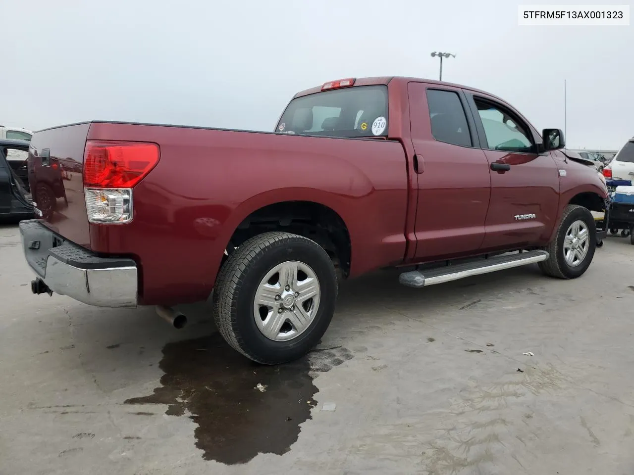 2010 Toyota Tundra Double Cab Sr5 VIN: 5TFRM5F13AX001323 Lot: 71972364