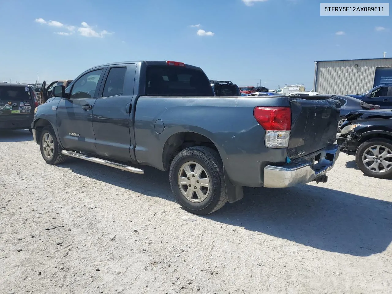 2010 Toyota Tundra Double Cab Sr5 VIN: 5TFRY5F12AX089611 Lot: 71995394