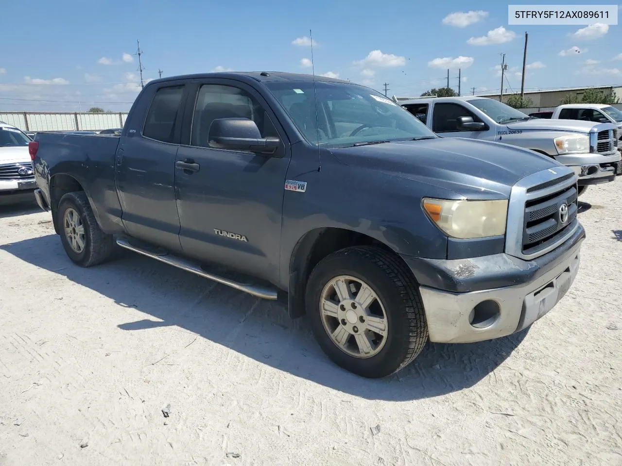 2010 Toyota Tundra Double Cab Sr5 VIN: 5TFRY5F12AX089611 Lot: 71995394