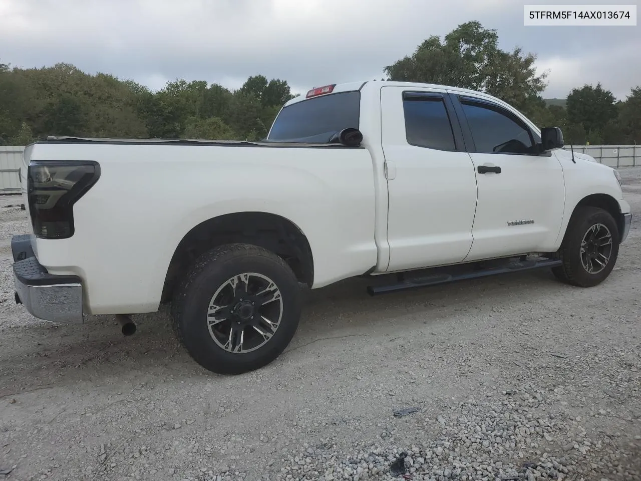 2010 Toyota Tundra Double Cab Sr5 VIN: 5TFRM5F14AX013674 Lot: 72223804