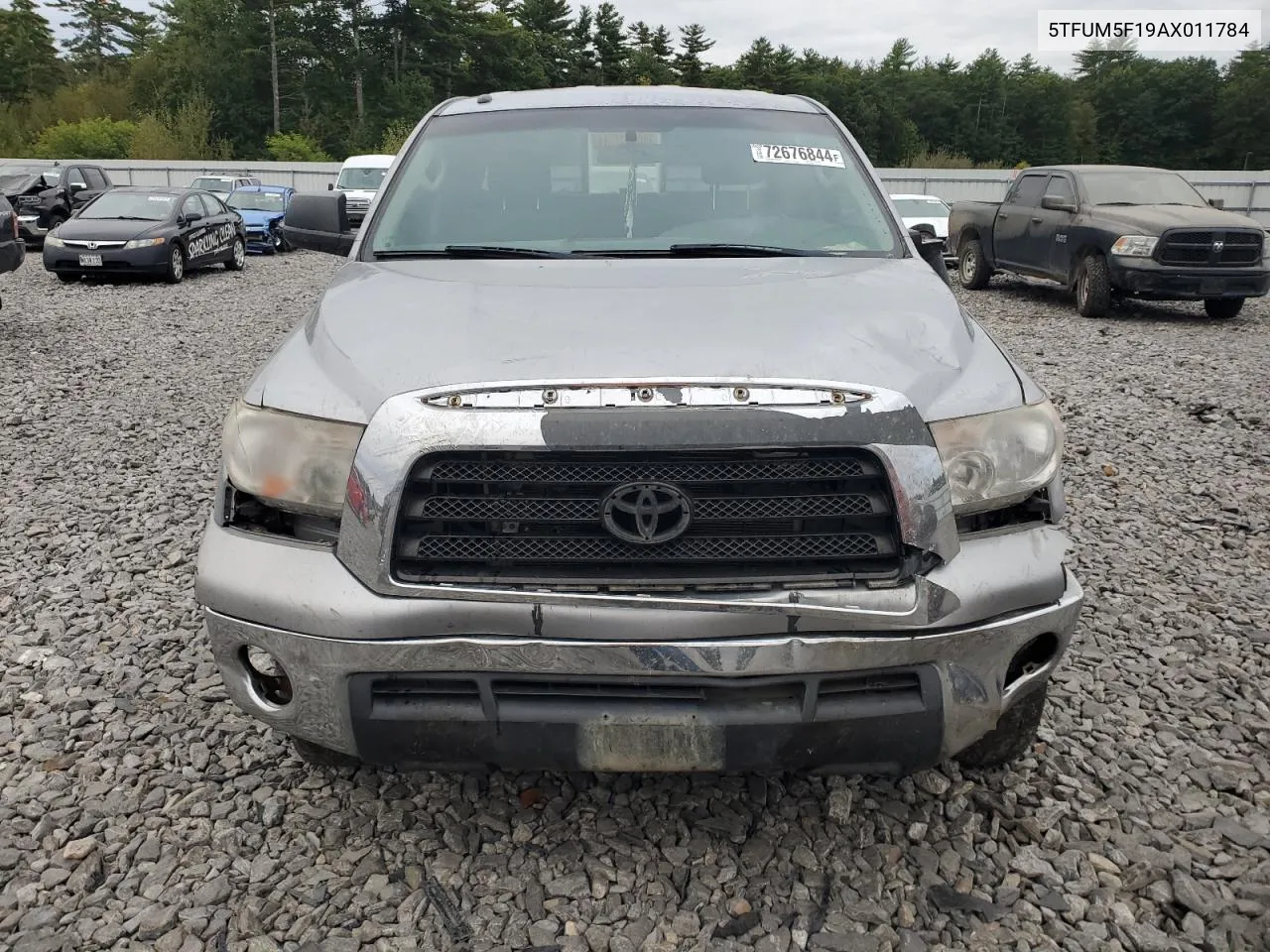 2010 Toyota Tundra Double Cab Sr5 VIN: 5TFUM5F19AX011784 Lot: 72676844