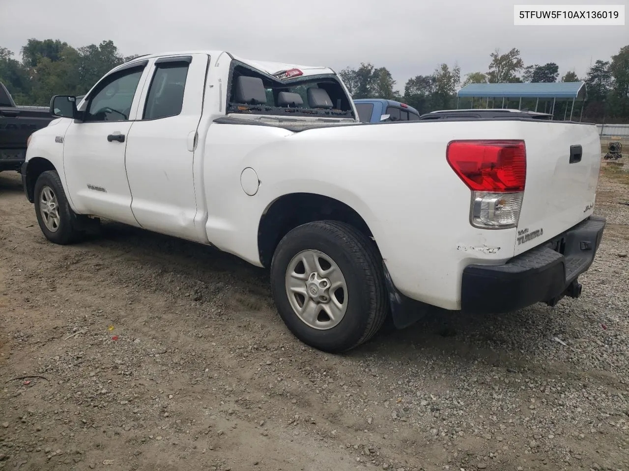 2010 Toyota Tundra Double Cab Sr5 VIN: 5TFUW5F10AX136019 Lot: 72787104