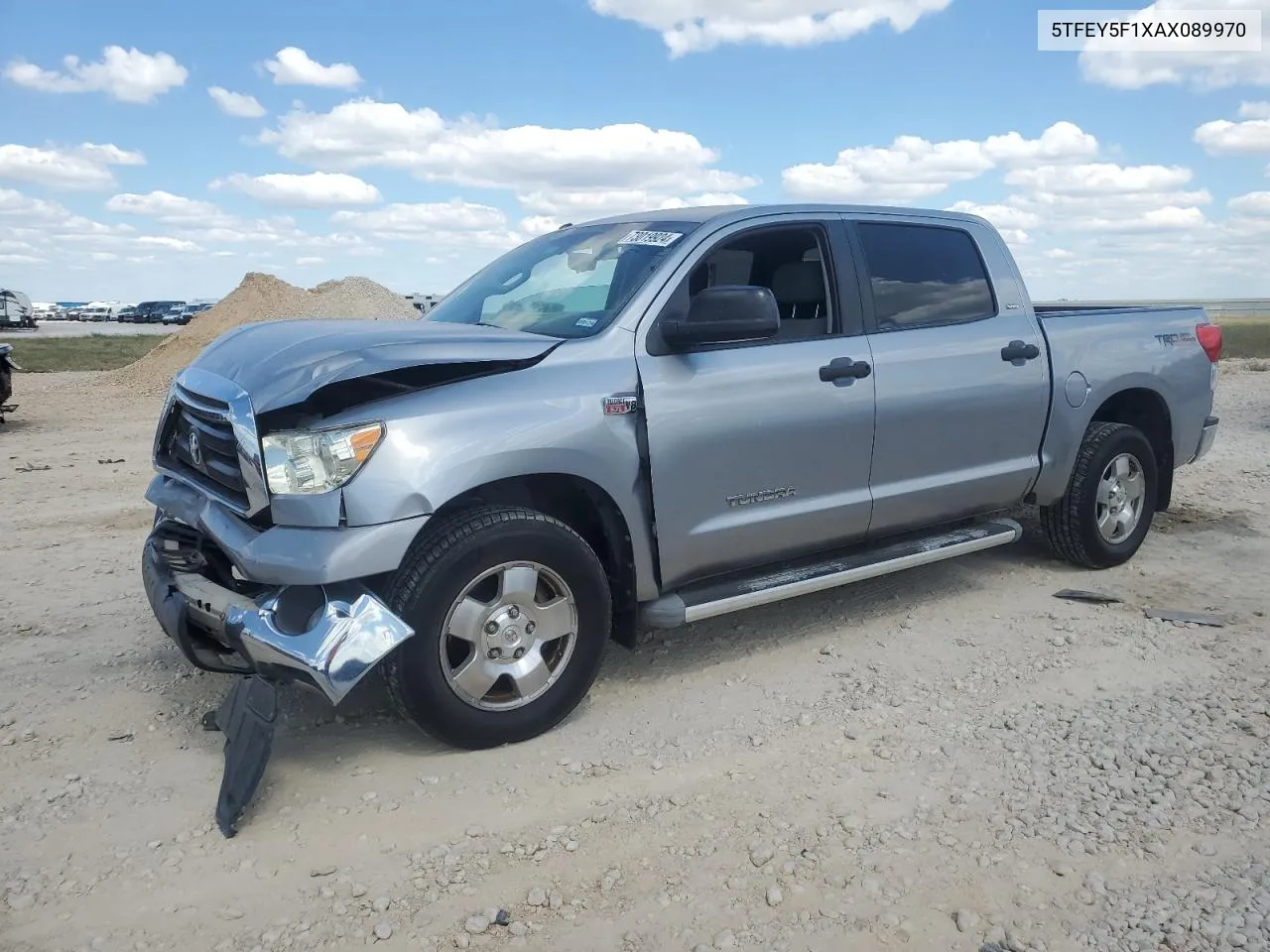 2010 Toyota Tundra Crewmax Sr5 VIN: 5TFEY5F1XAX089970 Lot: 73019924