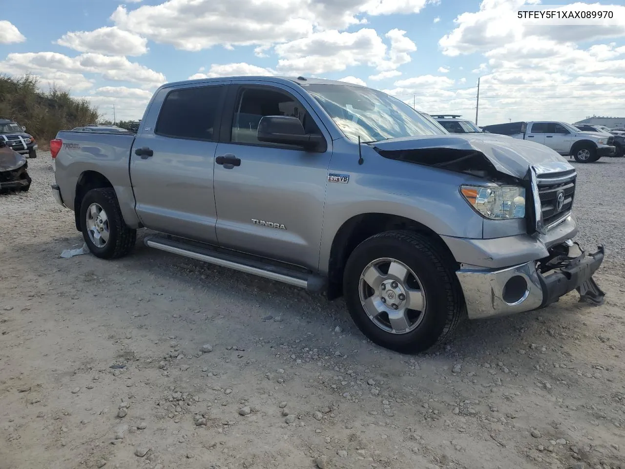 2010 Toyota Tundra Crewmax Sr5 VIN: 5TFEY5F1XAX089970 Lot: 73019924