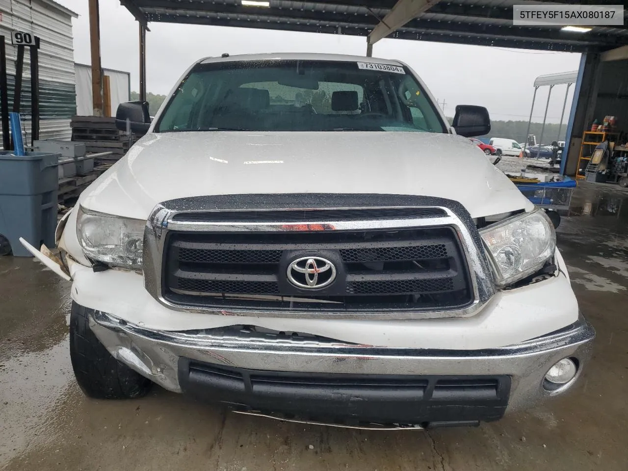 2010 Toyota Tundra Crewmax Sr5 VIN: 5TFEY5F15AX080187 Lot: 73103804