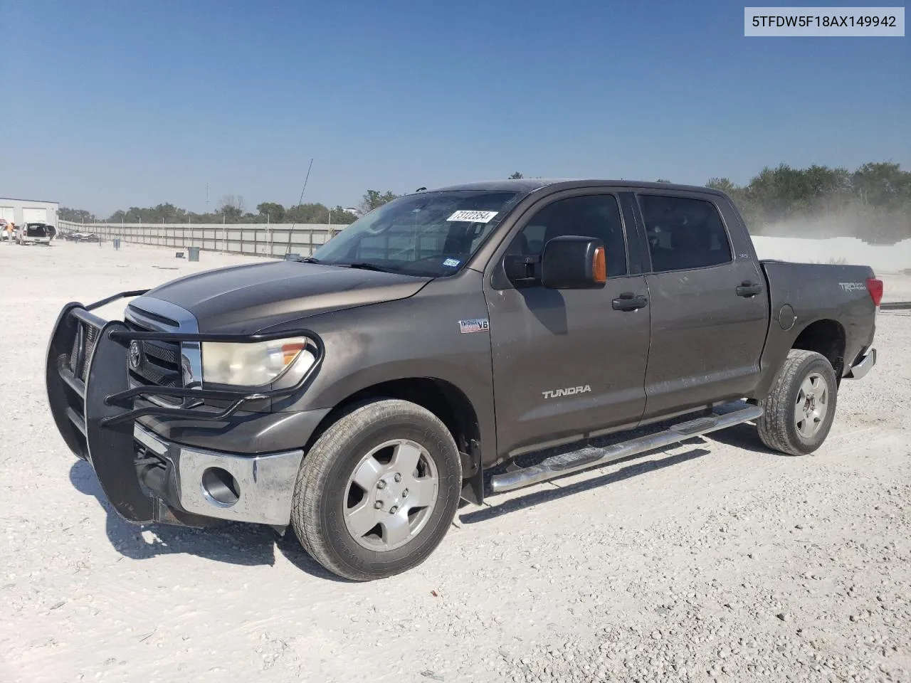 2010 Toyota Tundra Crewmax Sr5 VIN: 5TFDW5F18AX149942 Lot: 73122354