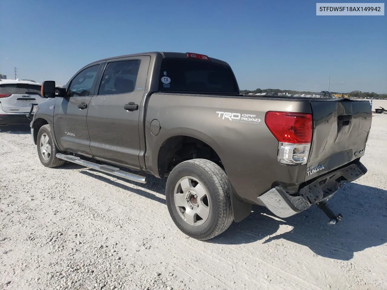 2010 Toyota Tundra Crewmax Sr5 VIN: 5TFDW5F18AX149942 Lot: 73122354