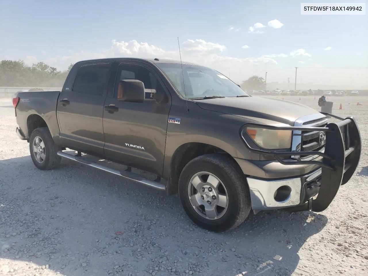 2010 Toyota Tundra Crewmax Sr5 VIN: 5TFDW5F18AX149942 Lot: 73122354