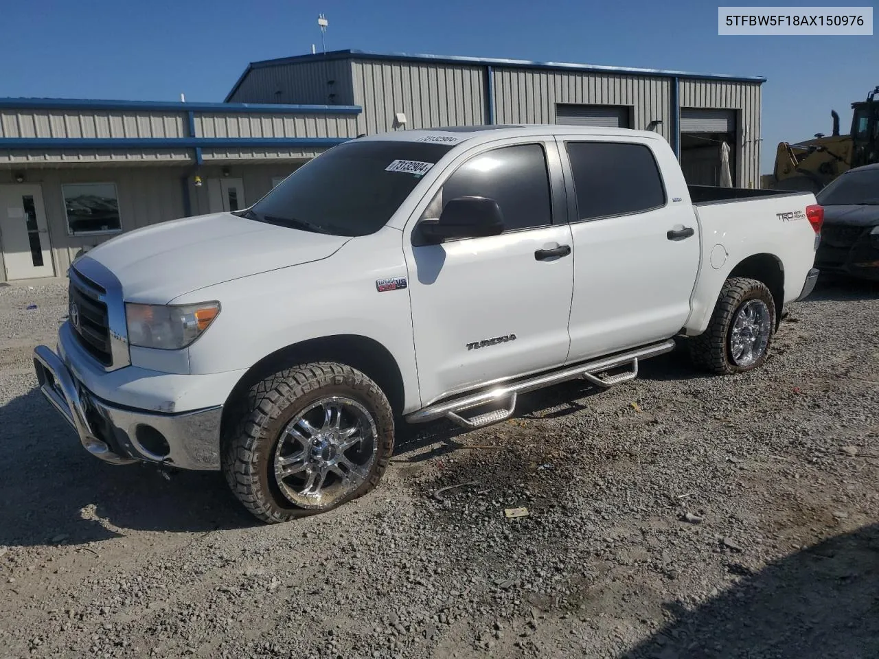 2010 Toyota Tundra Double Cab Limited VIN: 5TFBW5F18AX150976 Lot: 73132904