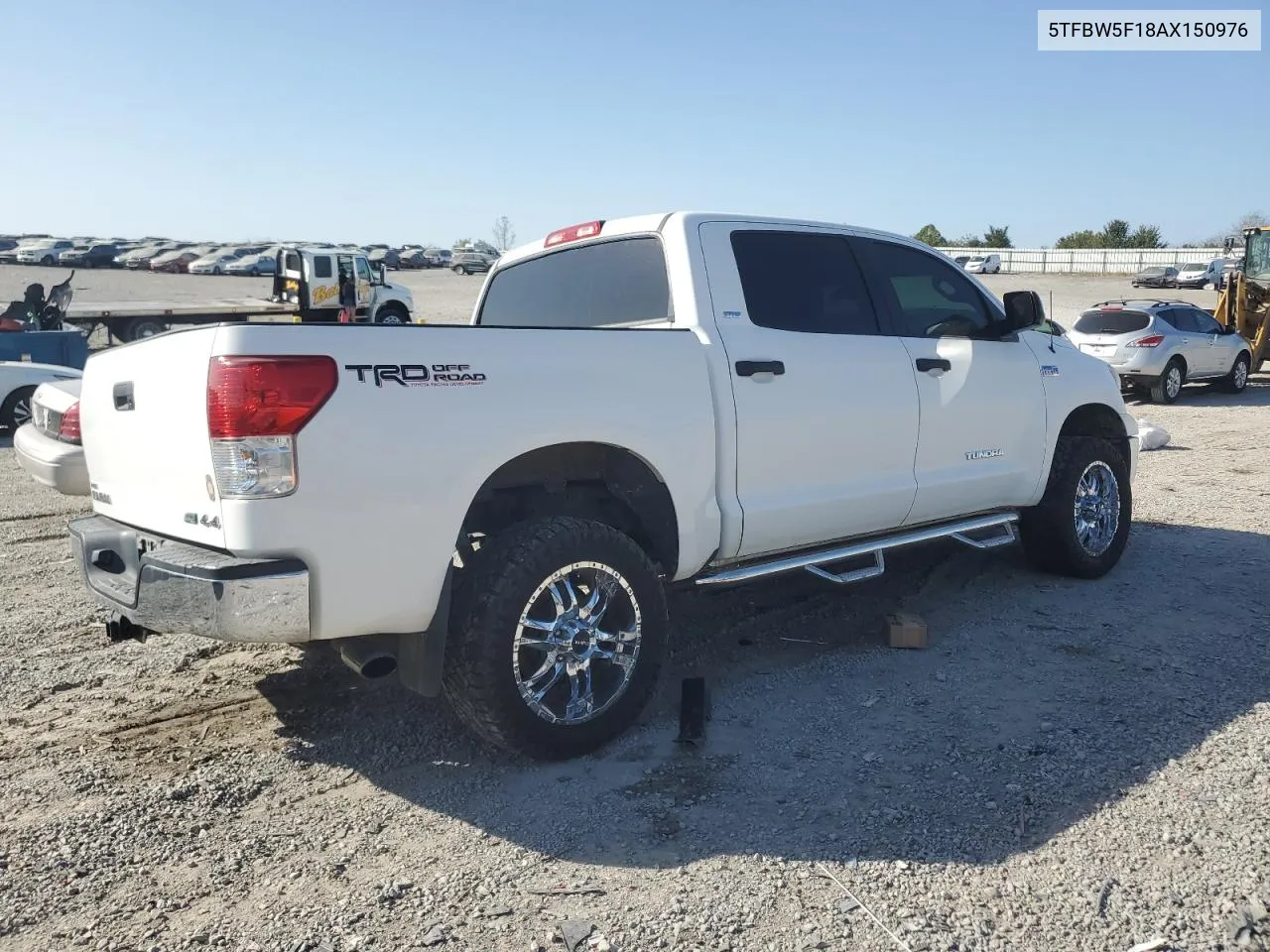 2010 Toyota Tundra Double Cab Limited VIN: 5TFBW5F18AX150976 Lot: 73132904