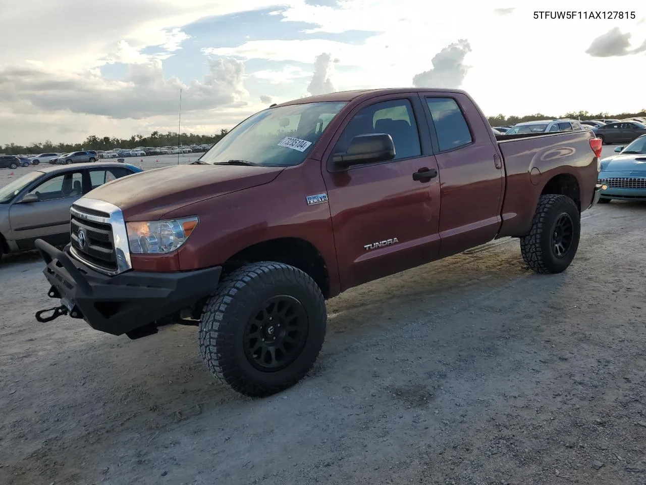 2010 Toyota Tundra Double Cab Sr5 VIN: 5TFUW5F11AX127815 Lot: 73285104