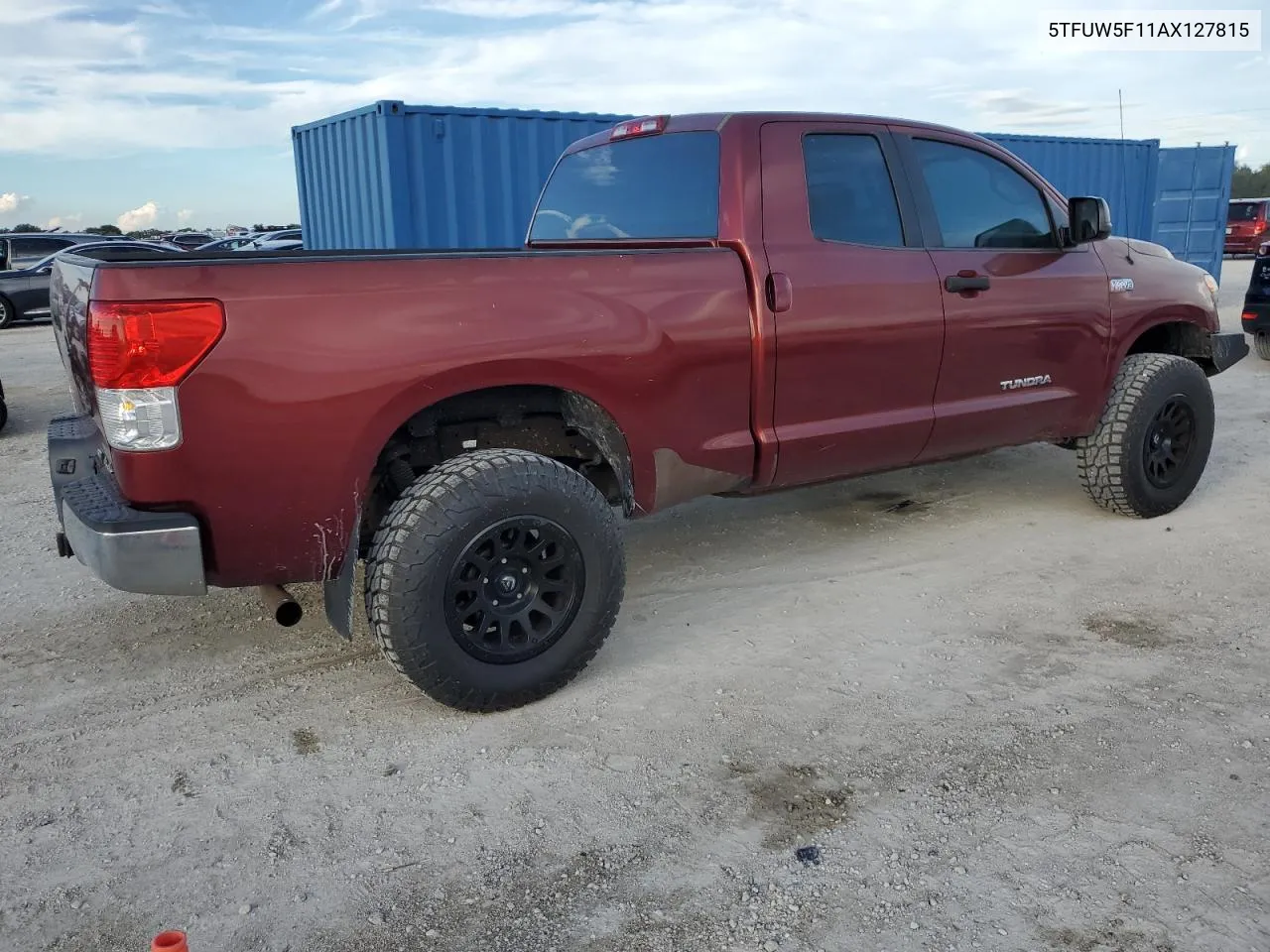 2010 Toyota Tundra Double Cab Sr5 VIN: 5TFUW5F11AX127815 Lot: 73285104