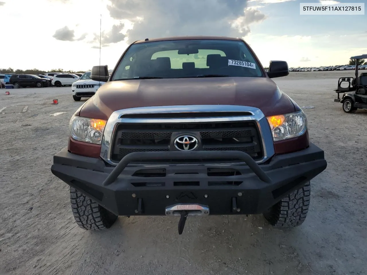 2010 Toyota Tundra Double Cab Sr5 VIN: 5TFUW5F11AX127815 Lot: 73285104