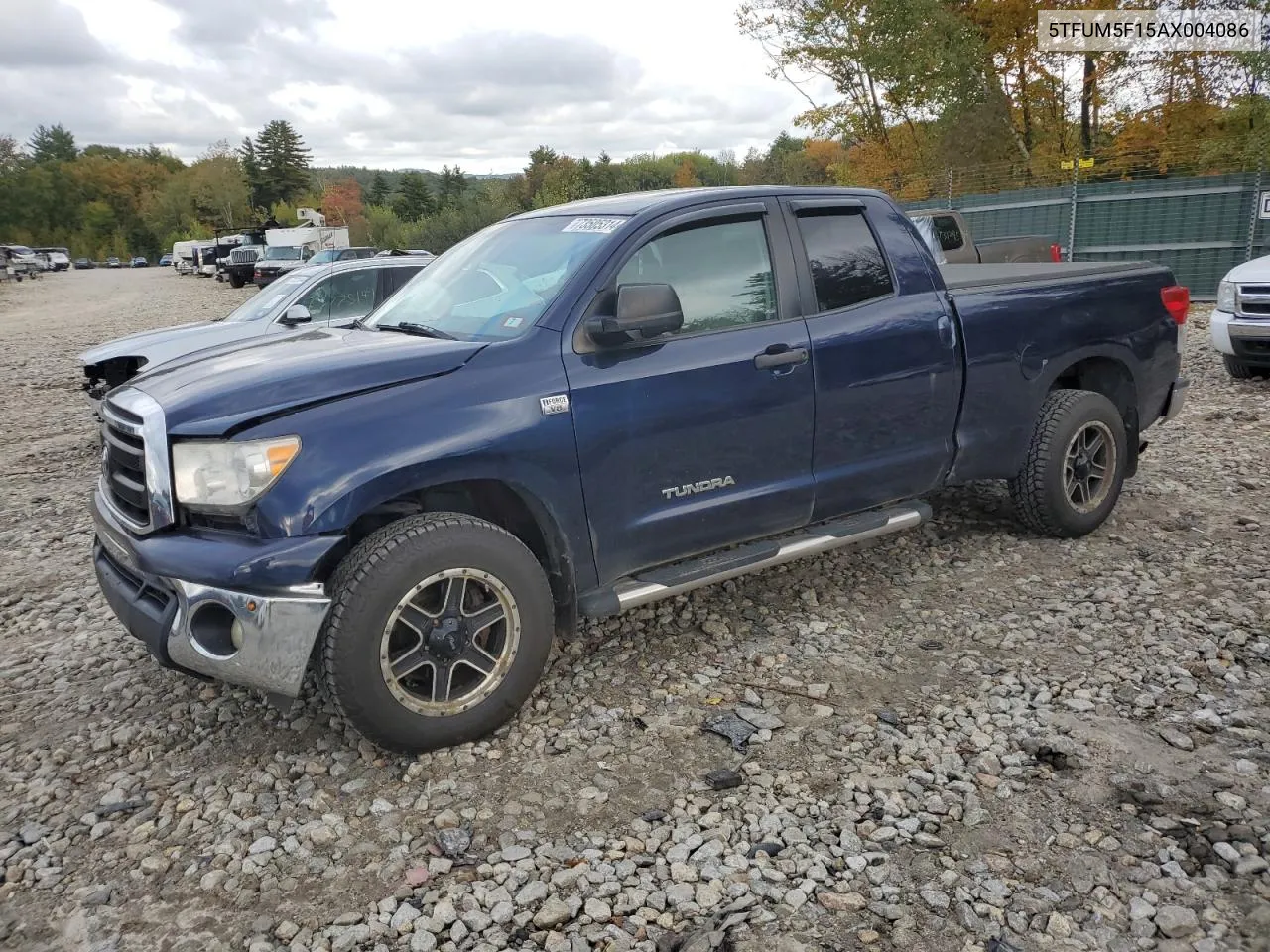 2010 Toyota Tundra Double Cab Sr5 VIN: 5TFUM5F15AX004086 Lot: 73505314