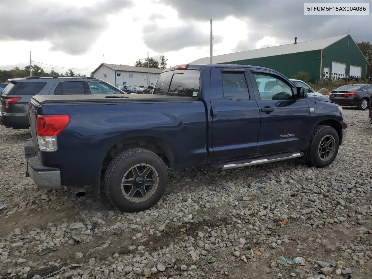 2010 Toyota Tundra Double Cab Sr5 VIN: 5TFUM5F15AX004086 Lot: 73505314