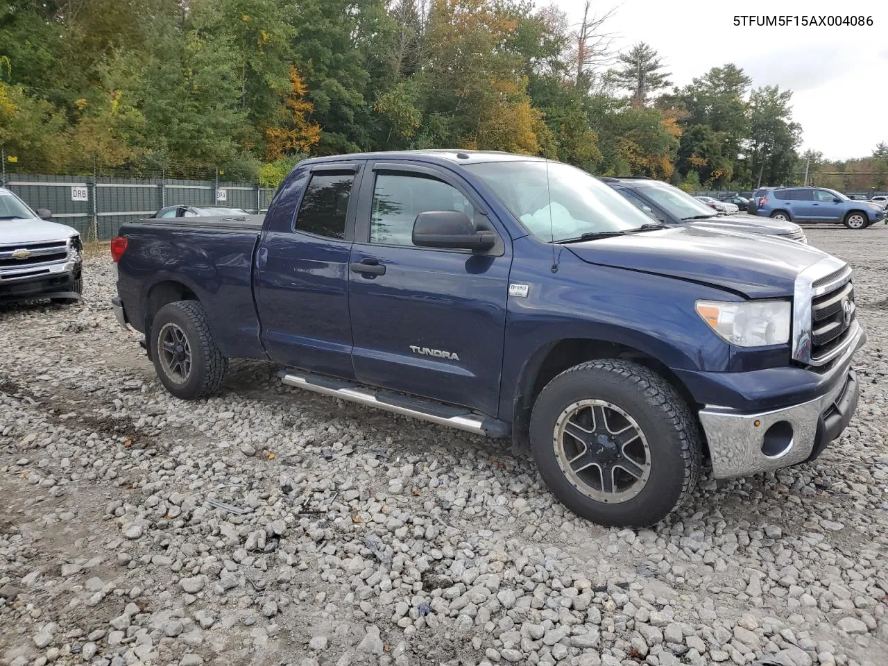 2010 Toyota Tundra Double Cab Sr5 VIN: 5TFUM5F15AX004086 Lot: 73505314