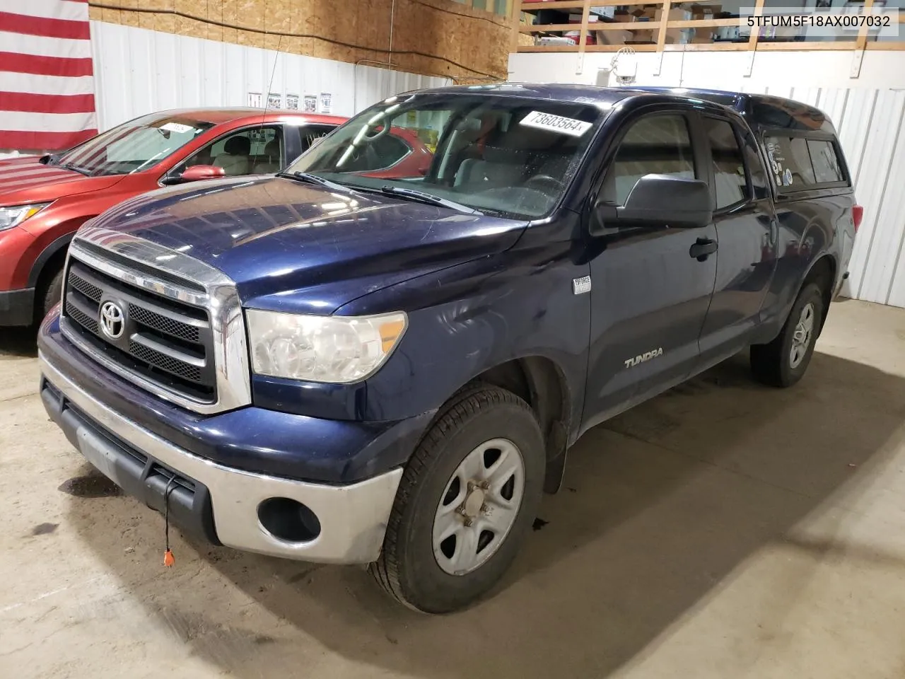 2010 Toyota Tundra Double Cab Sr5 VIN: 5TFUM5F18AX007032 Lot: 73603564