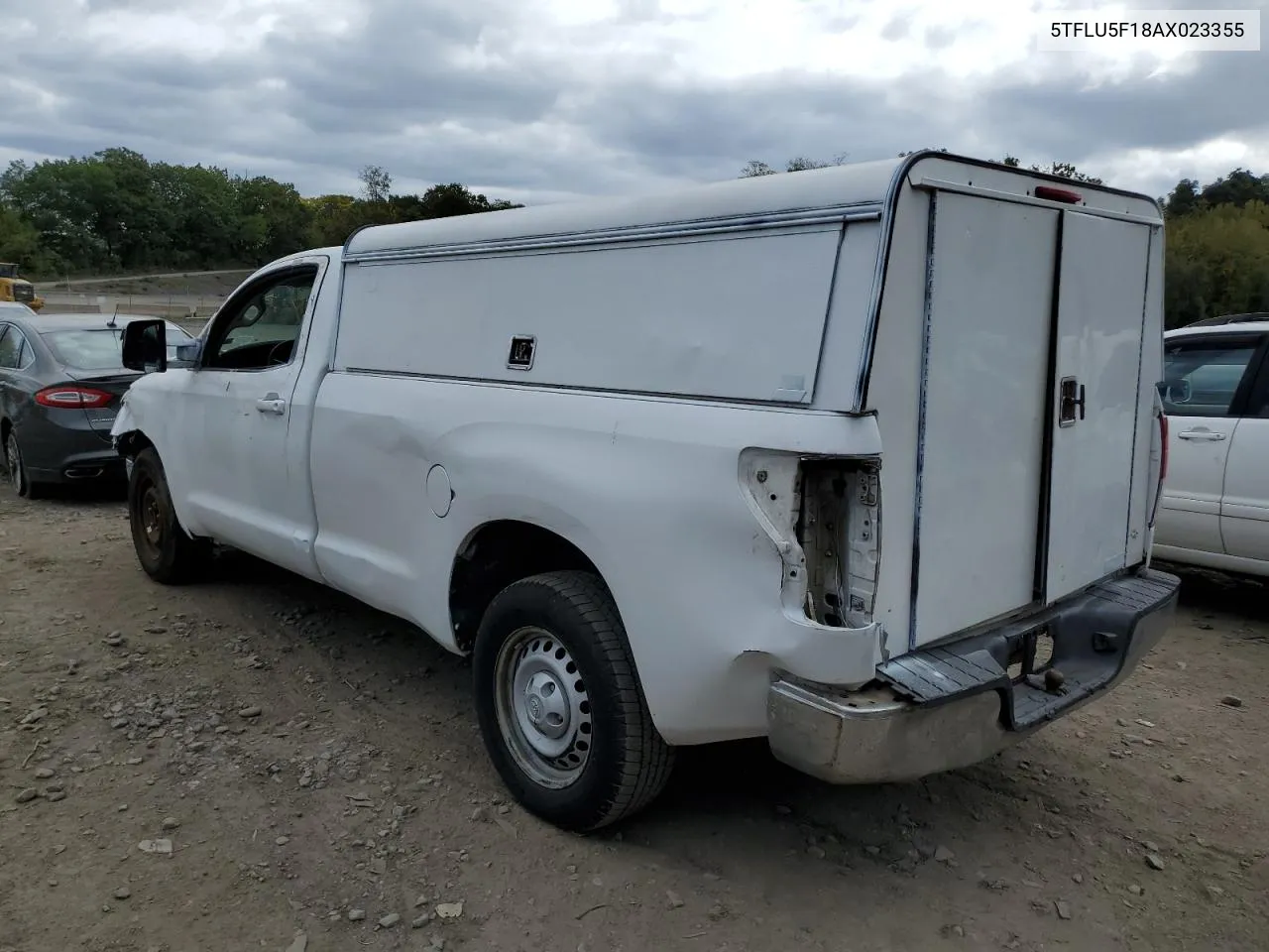 2010 Toyota Tundra VIN: 5TFLU5F18AX023355 Lot: 73694564