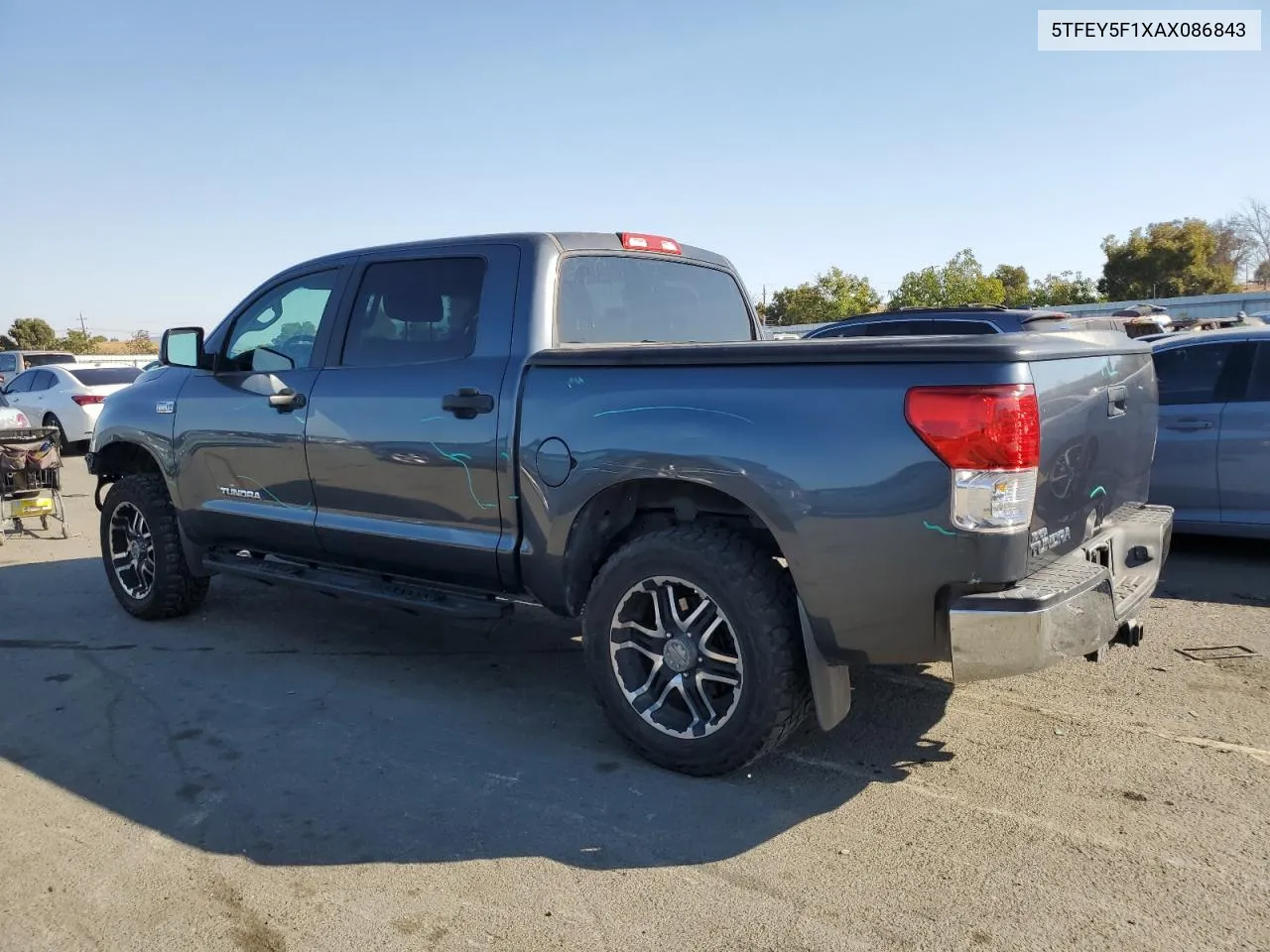 2010 Toyota Tundra Crewmax Sr5 VIN: 5TFEY5F1XAX086843 Lot: 73699454