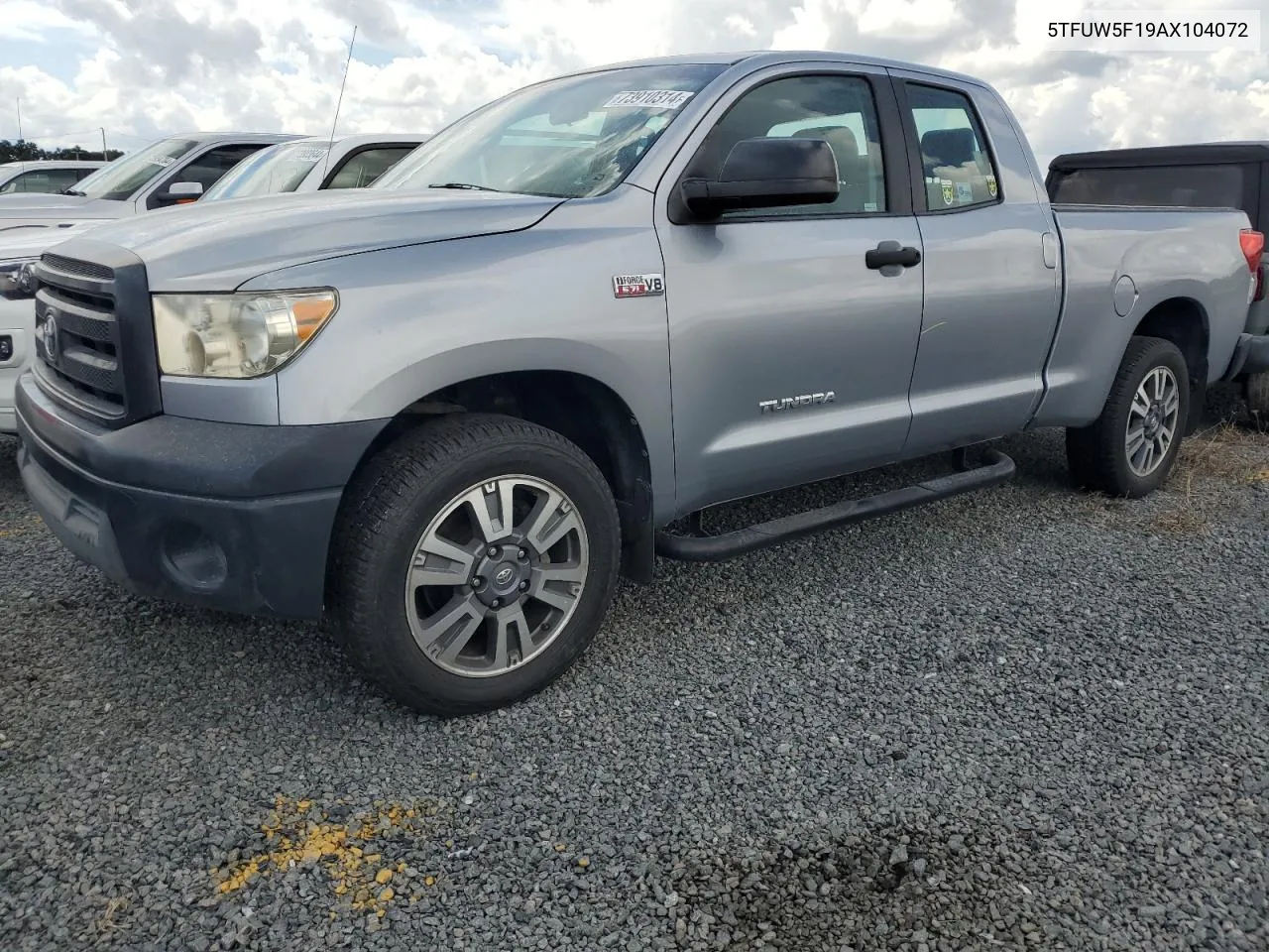 2010 Toyota Tundra Double Cab Sr5 VIN: 5TFUW5F19AX104072 Lot: 73910314