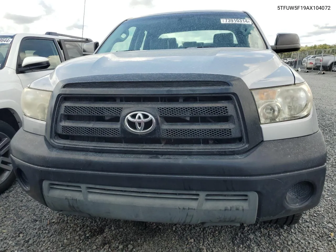 2010 Toyota Tundra Double Cab Sr5 VIN: 5TFUW5F19AX104072 Lot: 73910314