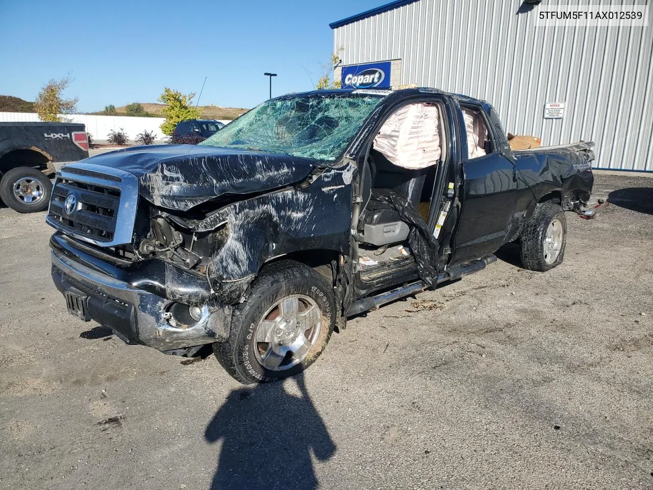 2010 Toyota Tundra Double Cab Sr5 VIN: 5TFUM5F11AX012539 Lot: 74018884