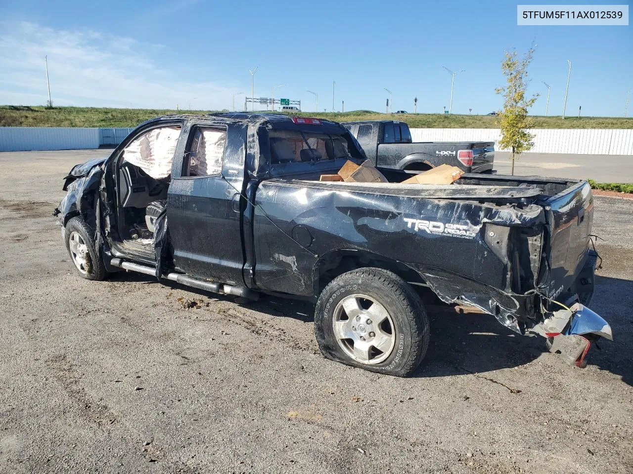 2010 Toyota Tundra Double Cab Sr5 VIN: 5TFUM5F11AX012539 Lot: 74018884