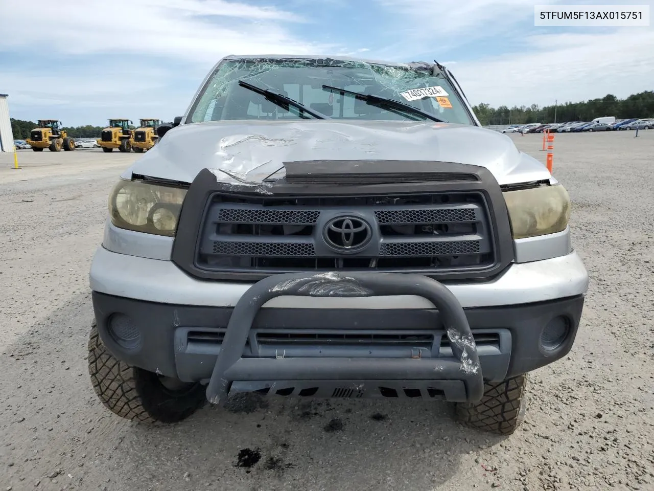 2010 Toyota Tundra Double Cab Sr5 VIN: 5TFUM5F13AX015751 Lot: 74037324