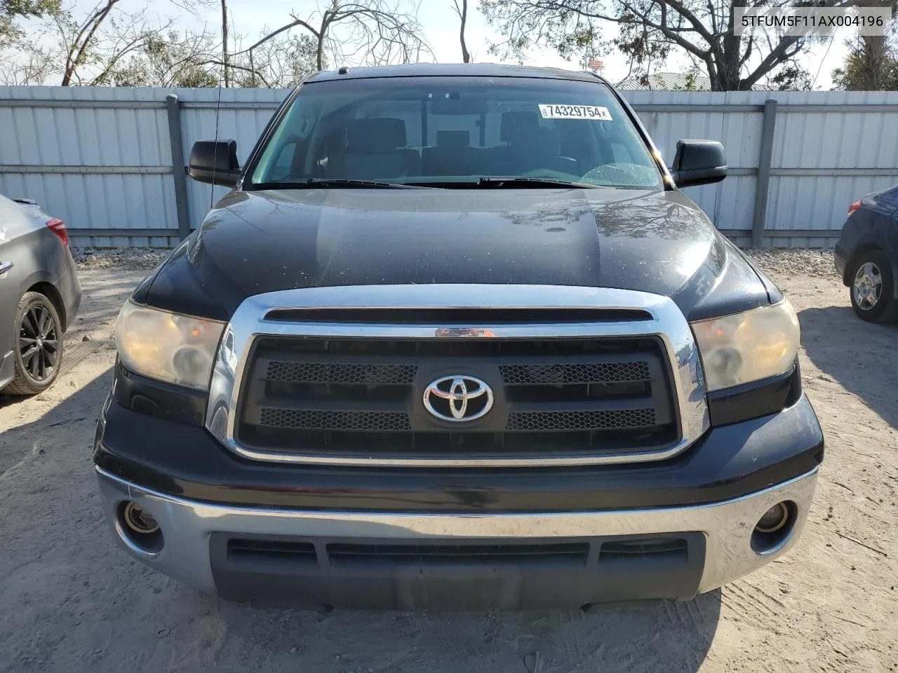 2010 Toyota Tundra Double Cab Sr5 VIN: 5TFUM5F11AX004196 Lot: 74329754