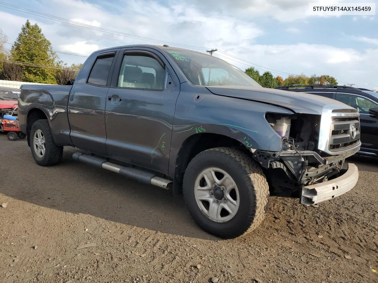 2010 Toyota Tundra Double Cab Sr5 VIN: 5TFUY5F14AX145459 Lot: 74345954