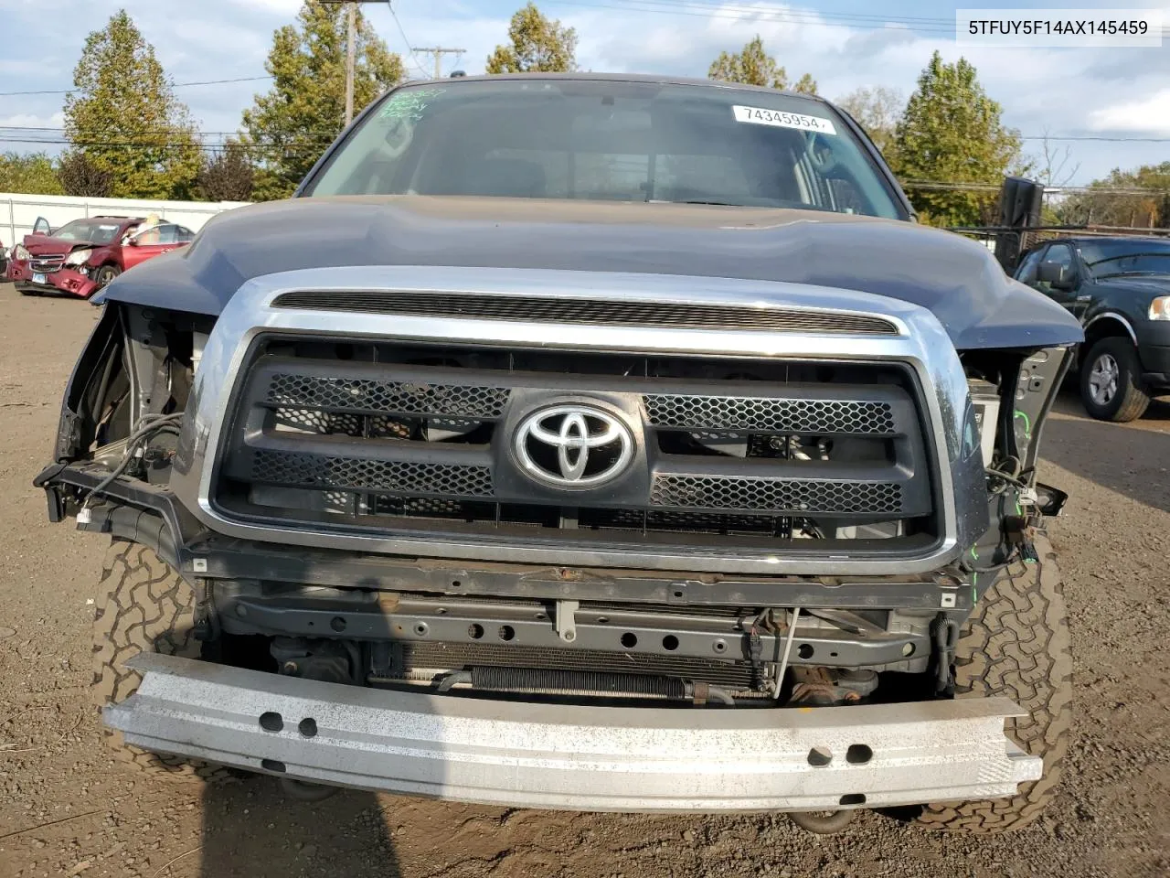 2010 Toyota Tundra Double Cab Sr5 VIN: 5TFUY5F14AX145459 Lot: 74345954