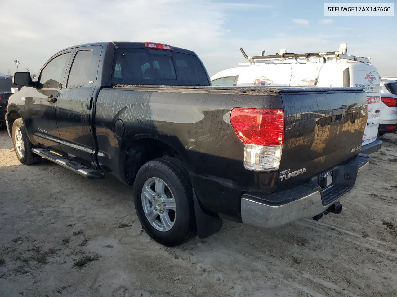 2010 Toyota Tundra Double Cab Sr5 VIN: 5TFUW5F17AX147650 Lot: 74451974