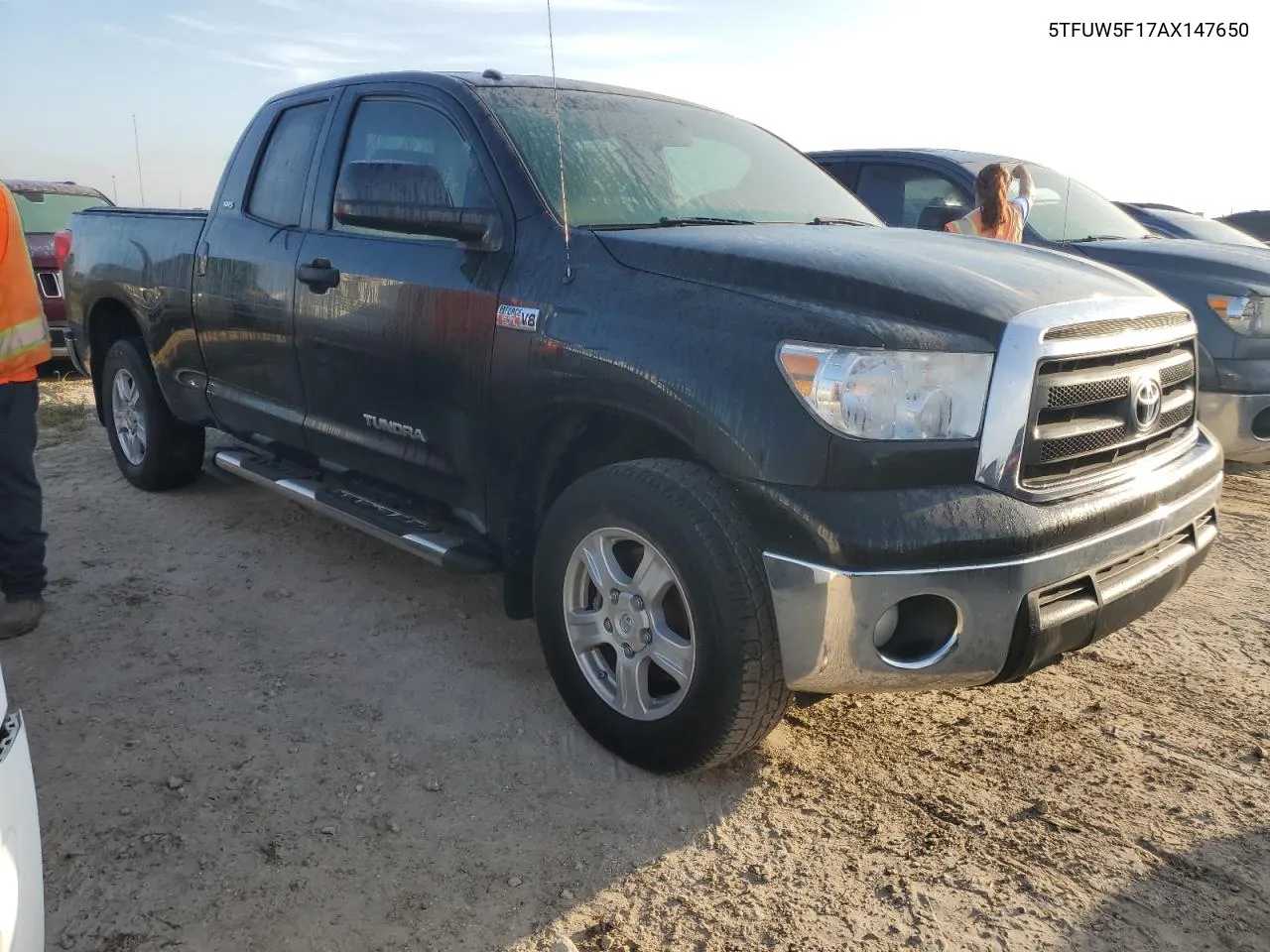 2010 Toyota Tundra Double Cab Sr5 VIN: 5TFUW5F17AX147650 Lot: 74451974