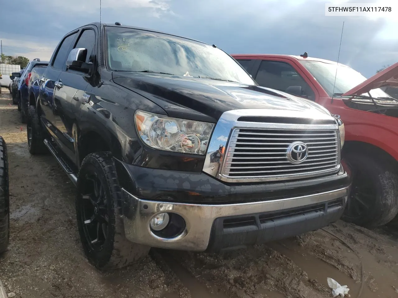 2010 Toyota Tundra Crewmax Limited VIN: 5TFHW5F11AX117478 Lot: 74495324