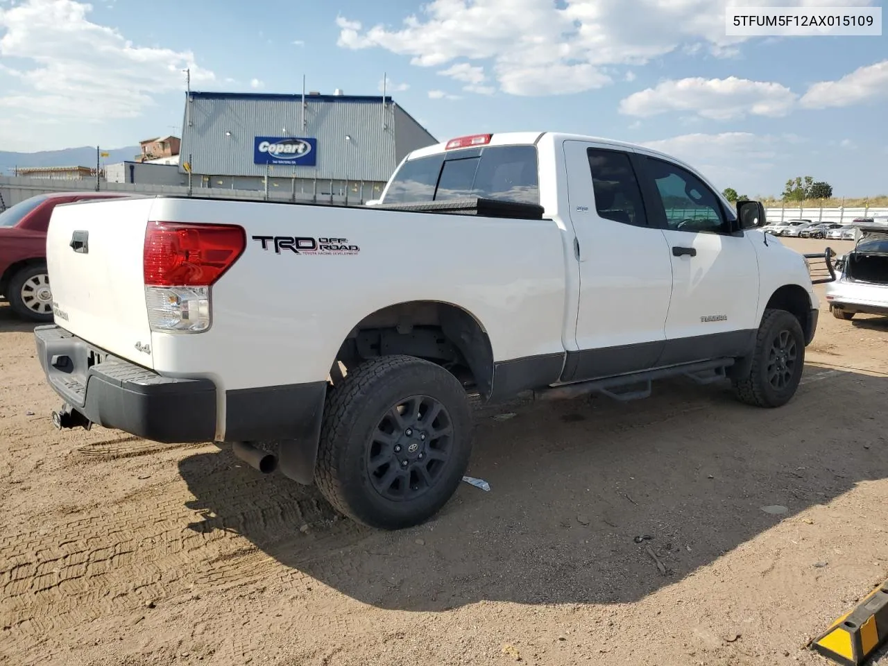 2010 Toyota Tundra Double Cab Sr5 VIN: 5TFUM5F12AX015109 Lot: 74515124