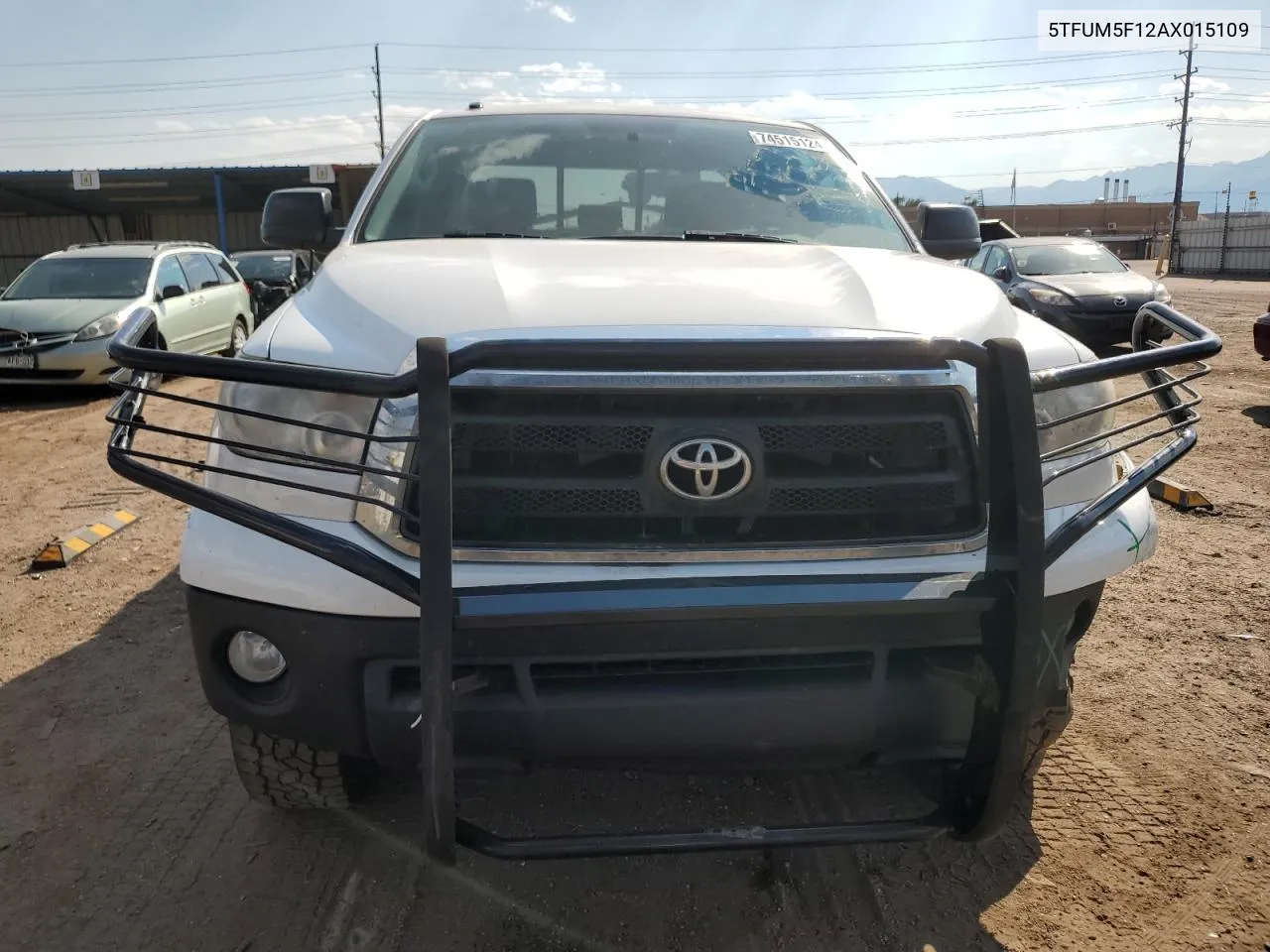 2010 Toyota Tundra Double Cab Sr5 VIN: 5TFUM5F12AX015109 Lot: 74515124