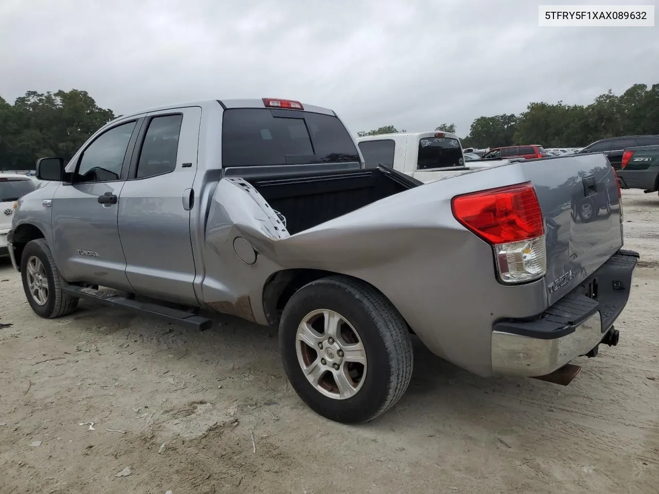 2010 Toyota Tundra Double Cab Sr5 VIN: 5TFRY5F1XAX089632 Lot: 74602634