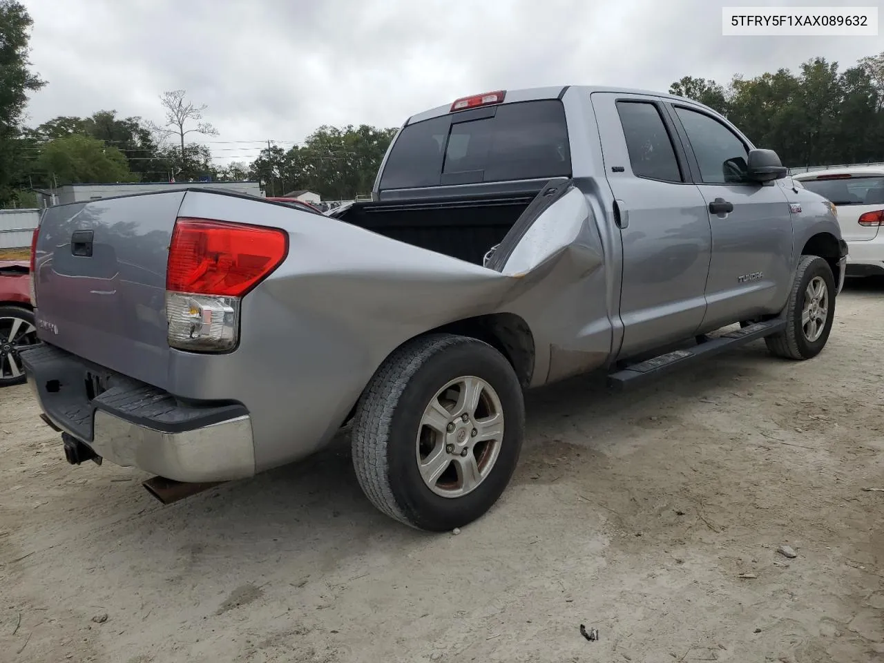 2010 Toyota Tundra Double Cab Sr5 VIN: 5TFRY5F1XAX089632 Lot: 74602634