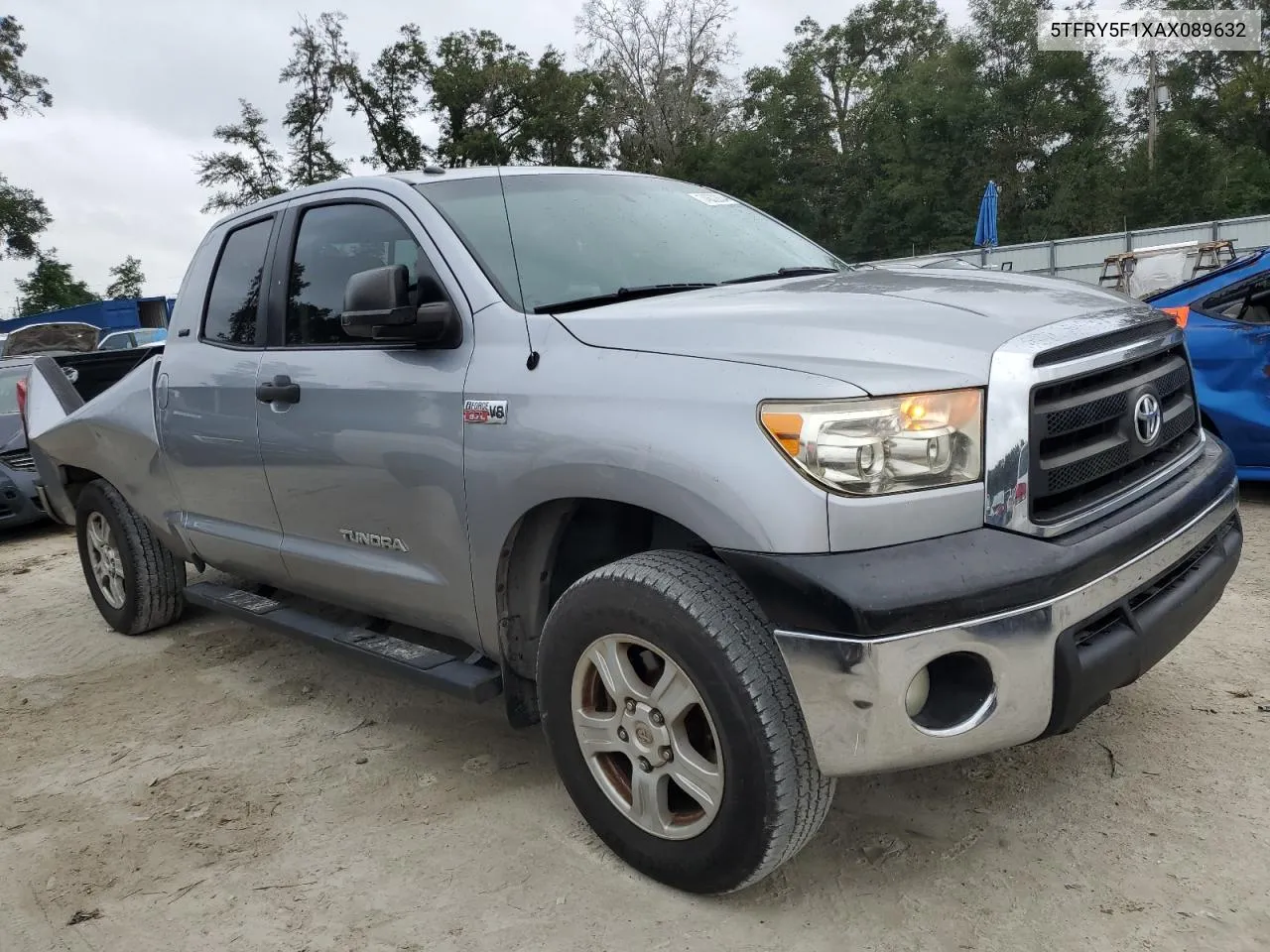 2010 Toyota Tundra Double Cab Sr5 VIN: 5TFRY5F1XAX089632 Lot: 74602634