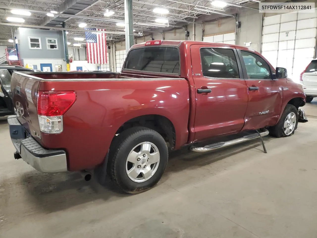 2010 Toyota Tundra Crewmax Sr5 VIN: 5TFDW5F14AX112841 Lot: 74756564