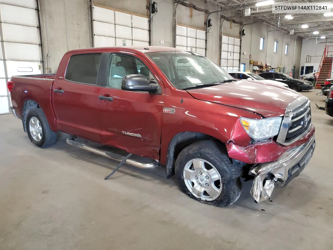 2010 Toyota Tundra Crewmax Sr5 VIN: 5TFDW5F14AX112841 Lot: 74756564