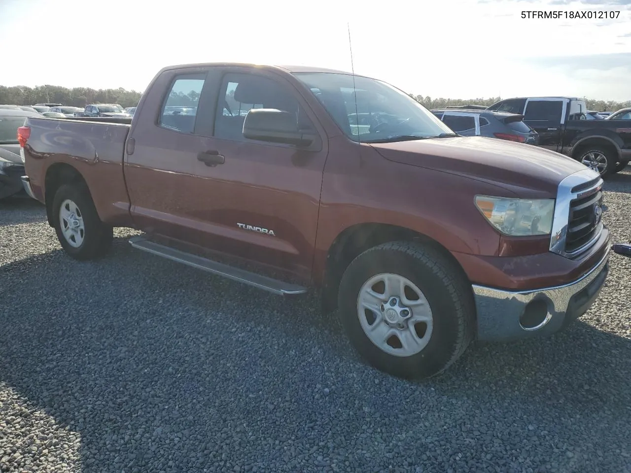 2010 Toyota Tundra Double Cab Sr5 VIN: 5TFRM5F18AX012107 Lot: 74882074