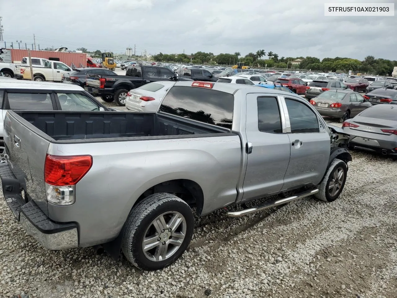 2010 Toyota Tundra Double Cab Sr5 VIN: 5TFRU5F10AX021903 Lot: 74941344