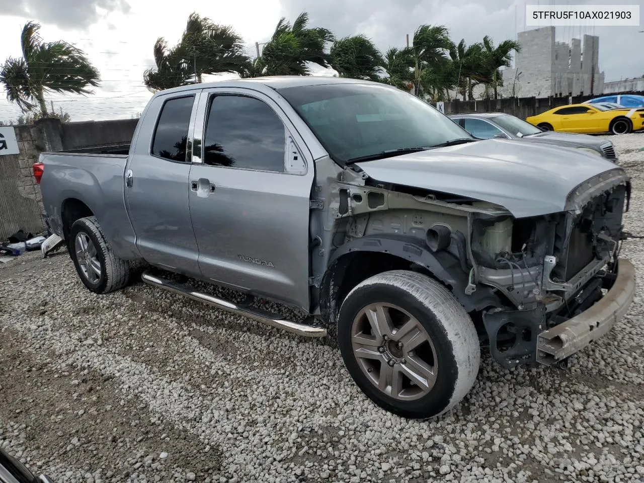 2010 Toyota Tundra Double Cab Sr5 VIN: 5TFRU5F10AX021903 Lot: 74941344