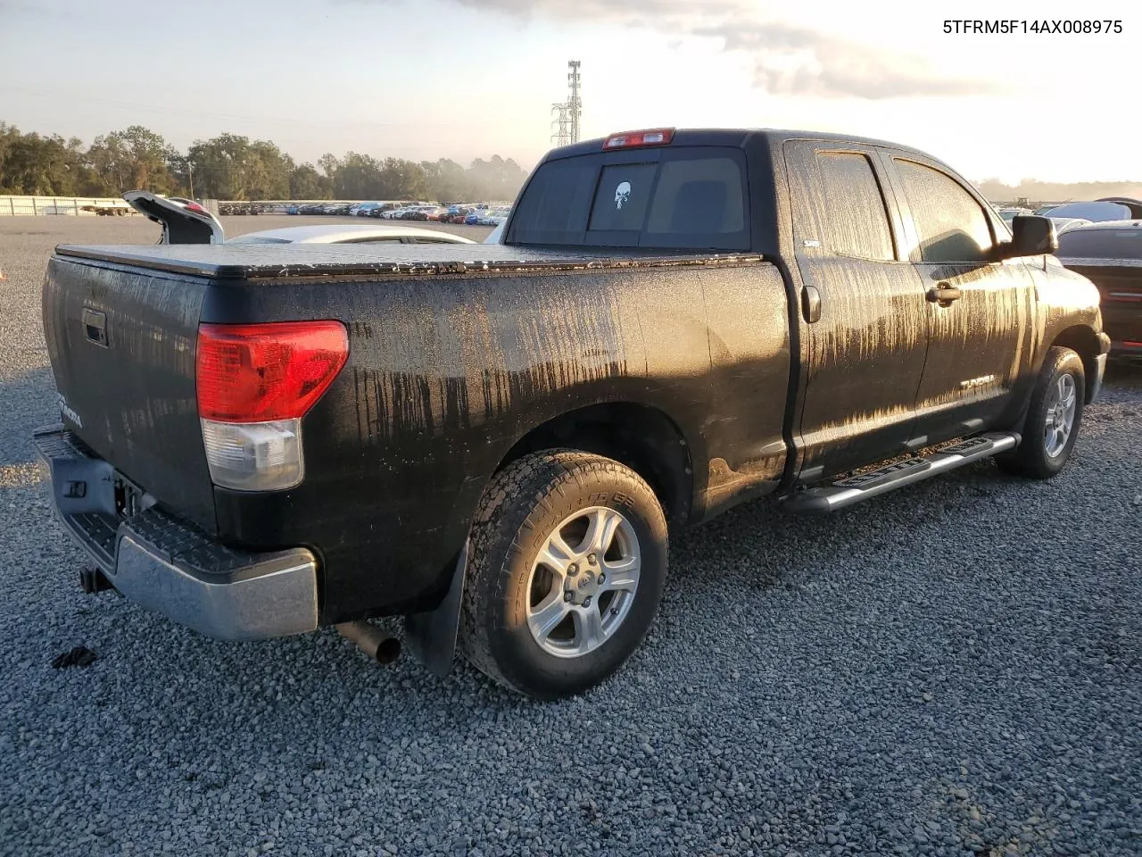 2010 Toyota Tundra Double Cab Sr5 VIN: 5TFRM5F14AX008975 Lot: 75102884