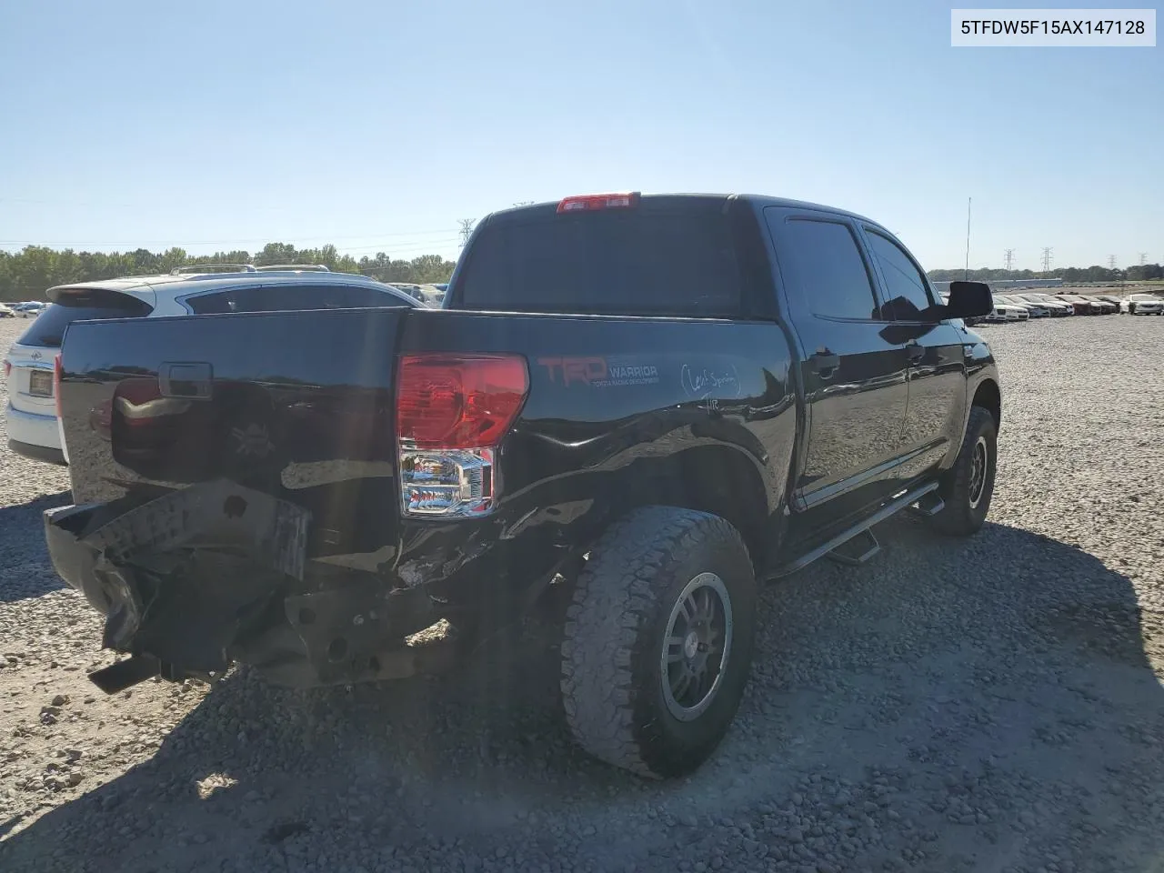 2010 Toyota Tundra Crewmax Sr5 VIN: 5TFDW5F15AX147128 Lot: 75207254