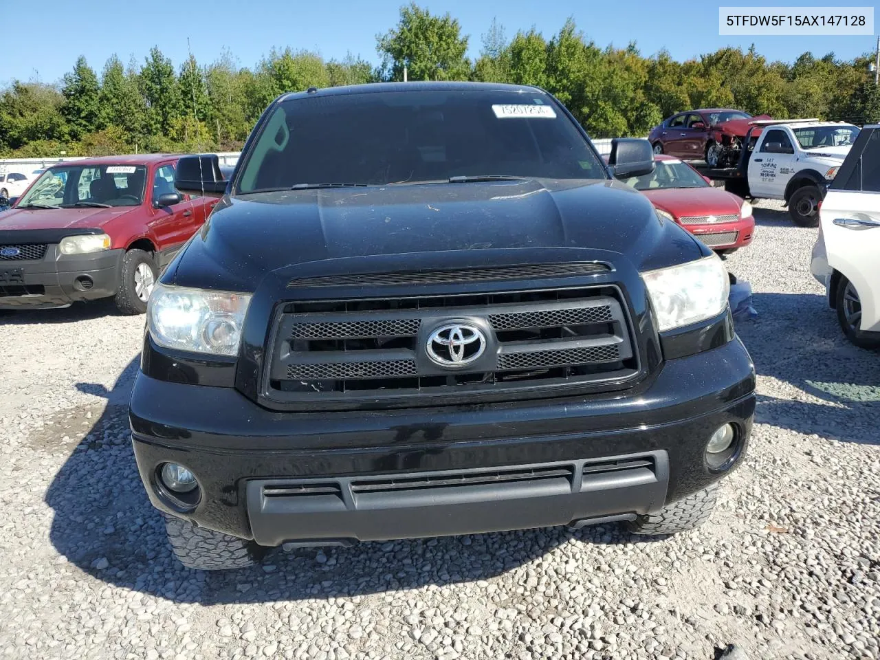 2010 Toyota Tundra Crewmax Sr5 VIN: 5TFDW5F15AX147128 Lot: 75207254