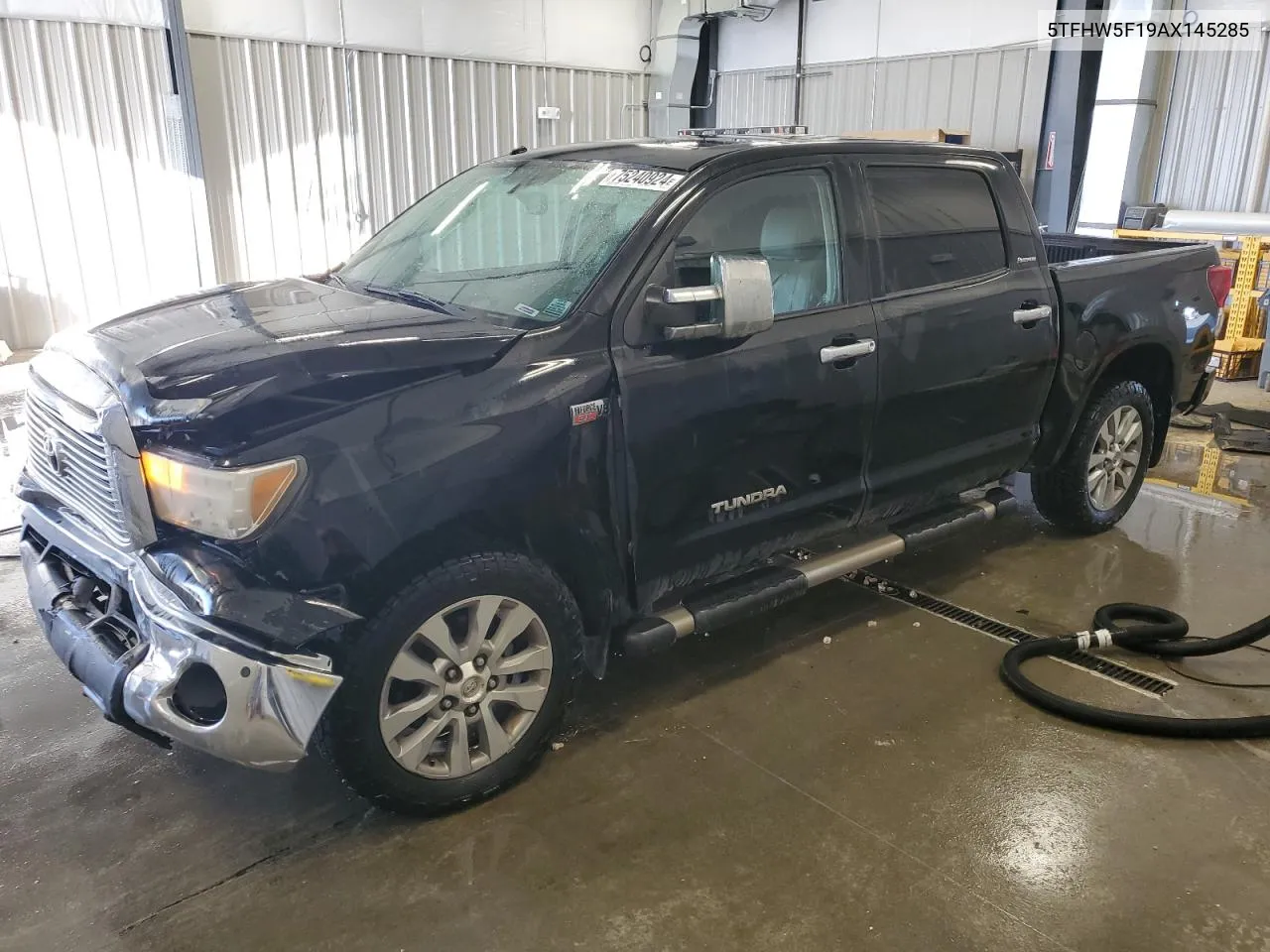 2010 Toyota Tundra Crewmax Limited VIN: 5TFHW5F19AX145285 Lot: 75240924