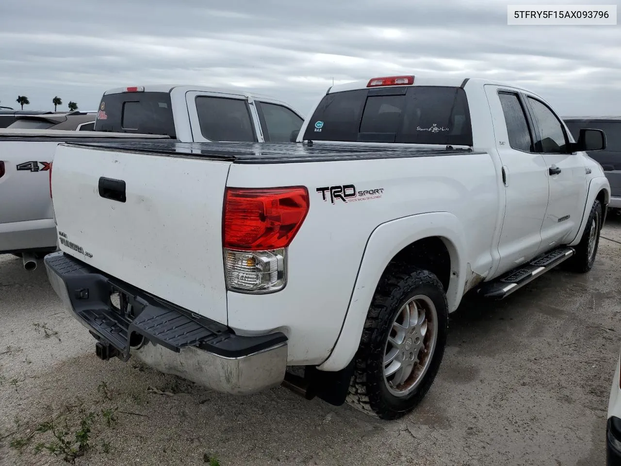 2010 Toyota Tundra Double Cab Sr5 VIN: 5TFRY5F15AX093796 Lot: 75302524