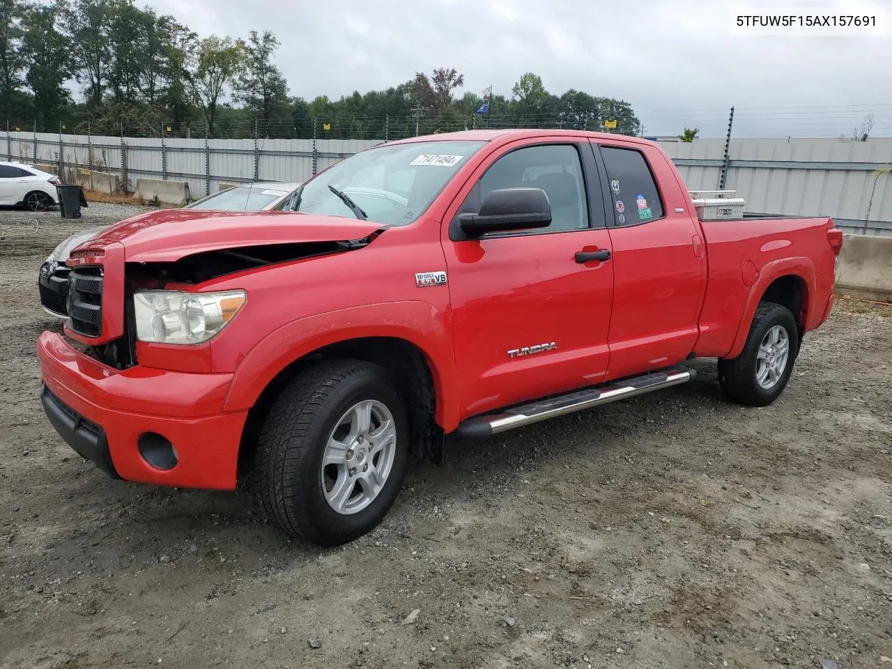 2010 Toyota Tundra Double Cab Sr5 VIN: 5TFUW5F15AX157691 Lot: 75473984